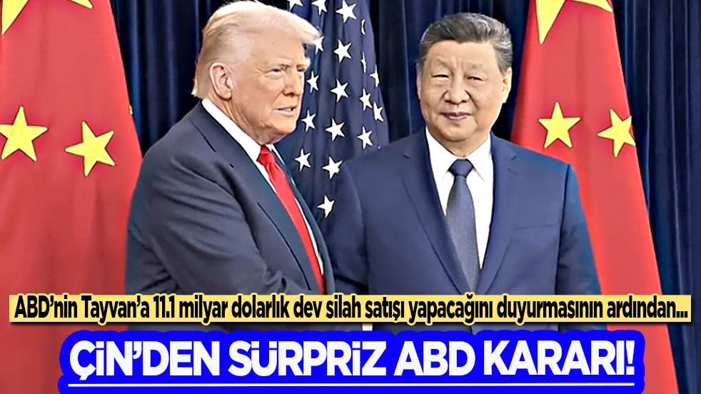 Çin, 20 ABD silah şirketine yaptırım uygulayacağını duyurdu! ABD'yi ve tüm dünyayı sarstı!