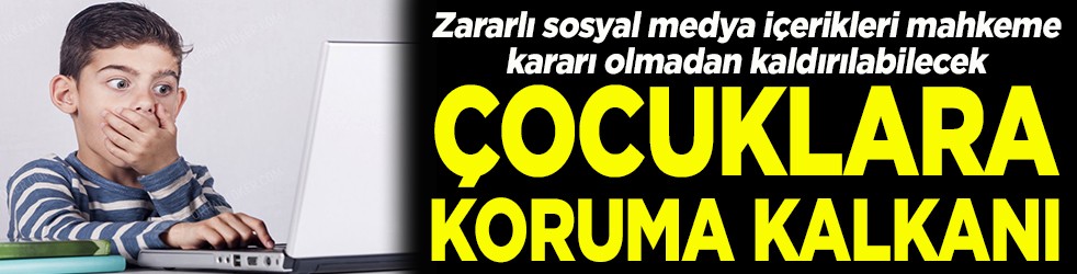 Çocuklara koruma kalkanı