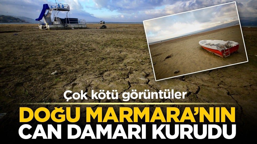 Çok kötü görüntüler: Doğu Marmara’nın can damarı kurudu