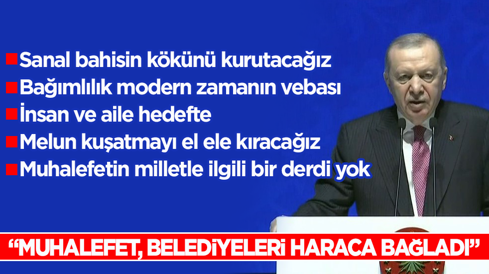 Cumhurbaşkanı Erdoğan önemli açıklamalar