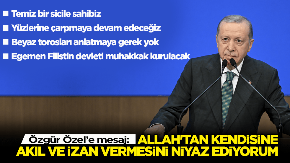 Cumhurbaşkanı Erdoğan’dan önemli açıklamalar