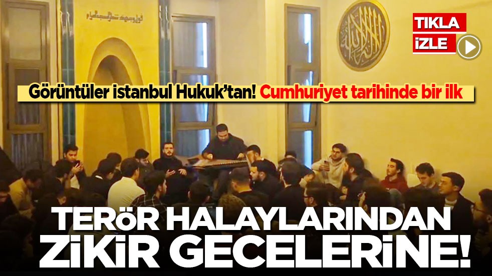 Cumhuriyet tarihinde bir ilk: Terör halaylarından zikir gecelerine!