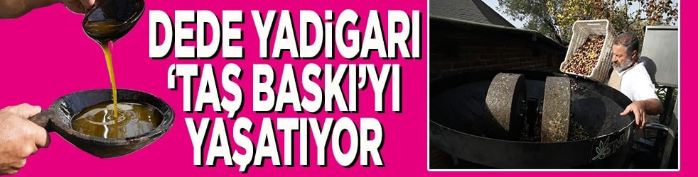 Dede yadigarı 'Taş baskı'yı yaşatıyor