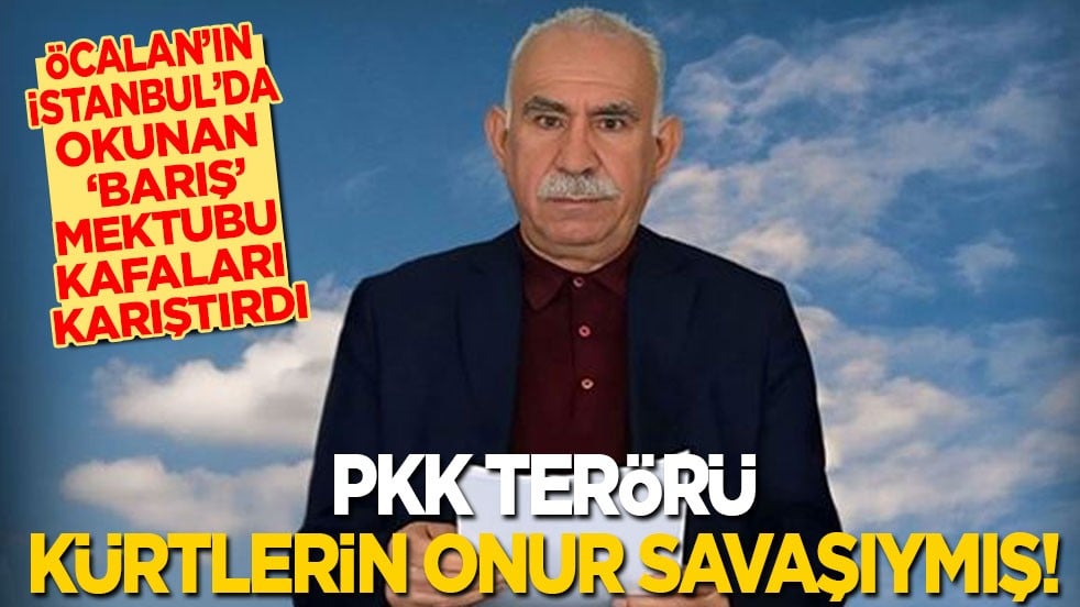 DEM’in barış konferansında Öcalan şoku: PKK terörü Kürtlerin onur savaşı!