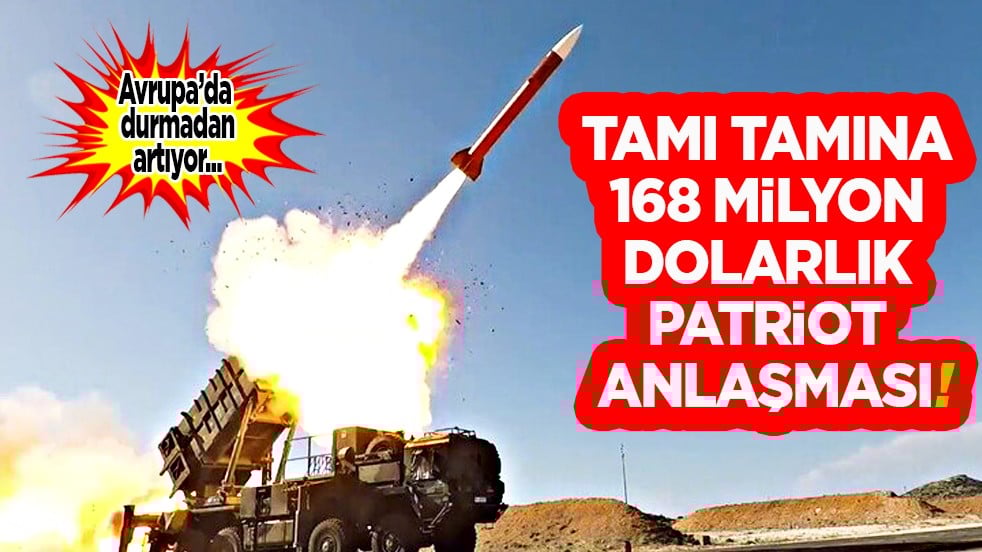 Dev anlaşmaya imza attılar: Raytheon’a Romanya için 168 milyon dolarlık Patriot anlaşması...