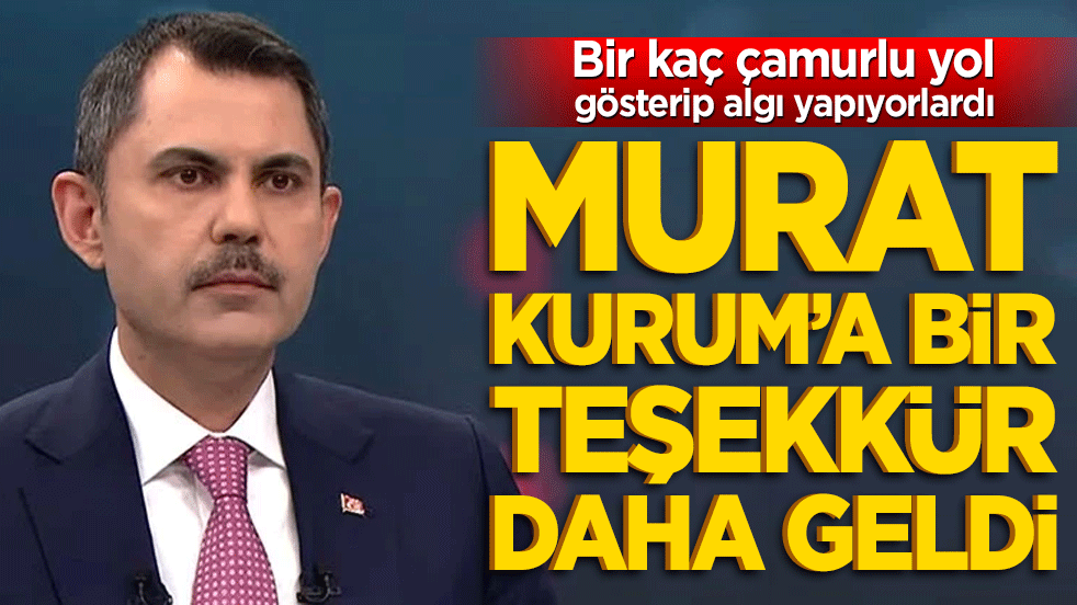 Diğer partiler sıraya girdi! Bakan Kurum’a teşekkür