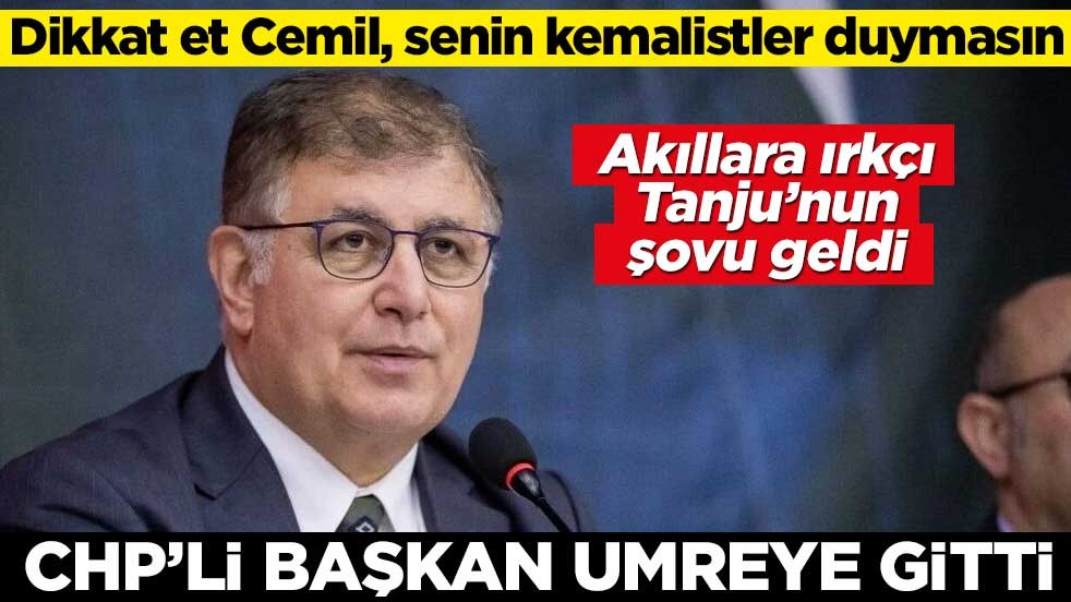 İzmir Büyükşehir Belediye Başkanı Cemil Tugay Umre'ye gitti