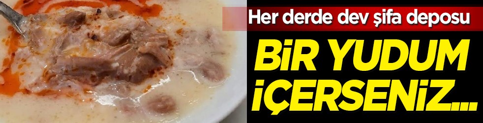 Doğal şifa kaynağı olan bu sudan bir yudum içerseniz... D vitamini ve demir depolarını hemen doldurun! 