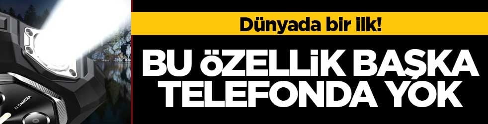 Dünyada bir ilk! Bu özellik başka telefonda yok