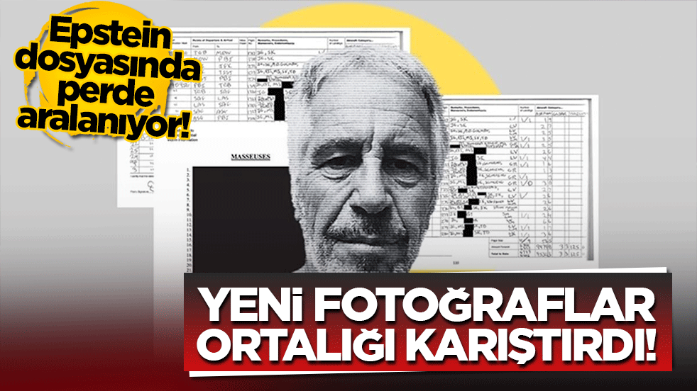 Epstein dosyasında perde aralanıyor! Yeni fotoğraflar ortalığı karıştırdı!