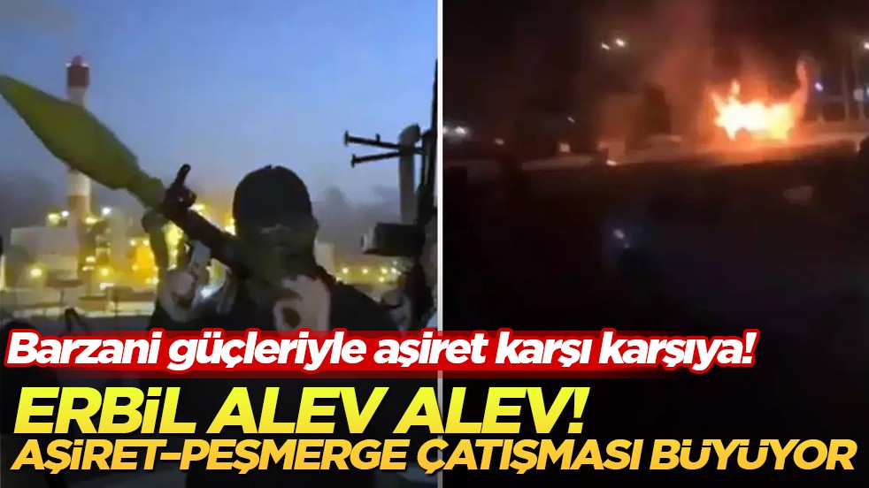 Erbil’de tansiyon tırmandı: Herki aşireti ile Barzani güçleri arasında çatışma çıktı