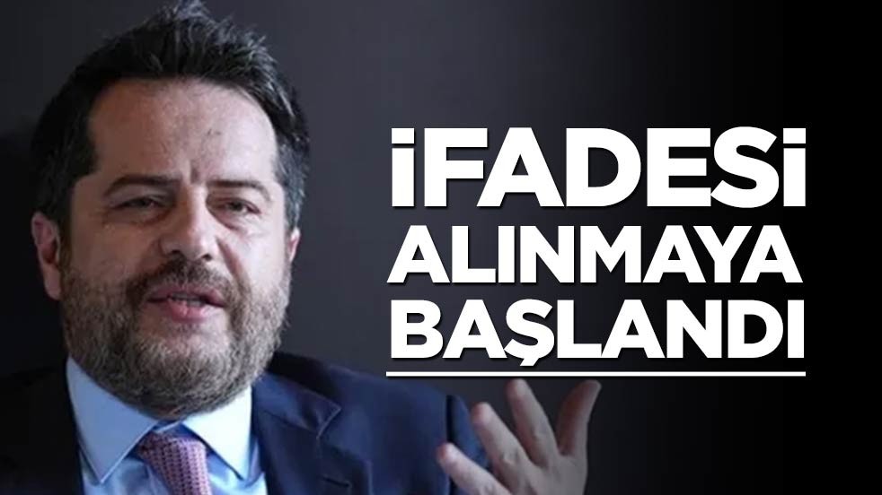 Erden Timur ifade vermeye başladı