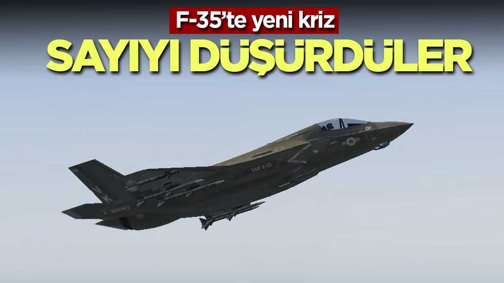 F-35 hayalet savaş uçağı yine bir belaya bulaştı