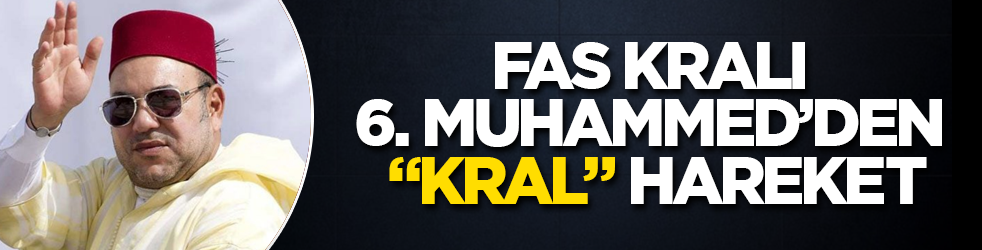Fas Kralı 6. Muhammed’den "kral" hareket