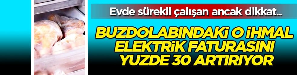 Faturayı şişiriyor: Buzdolabındaki o ihmal rakamları yüzde 30 artırıyor! Aman dikkat sebebini açıkladılar