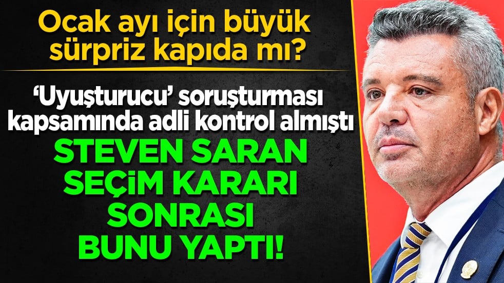 Fenerbahçe defalarca denemesine rağmen başarısız oldu ve Saran'dan kritik görüşme hamlesi...