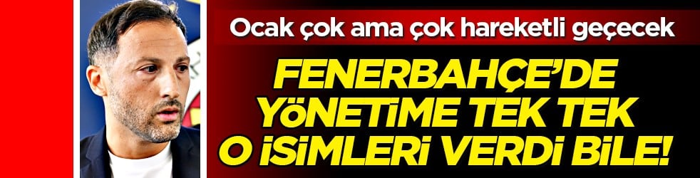 Fenerbahçe'de 8 futbolcu birden gönderilecek! Yepyeni bir takım ortaya çıkarılacak! Karar verildi