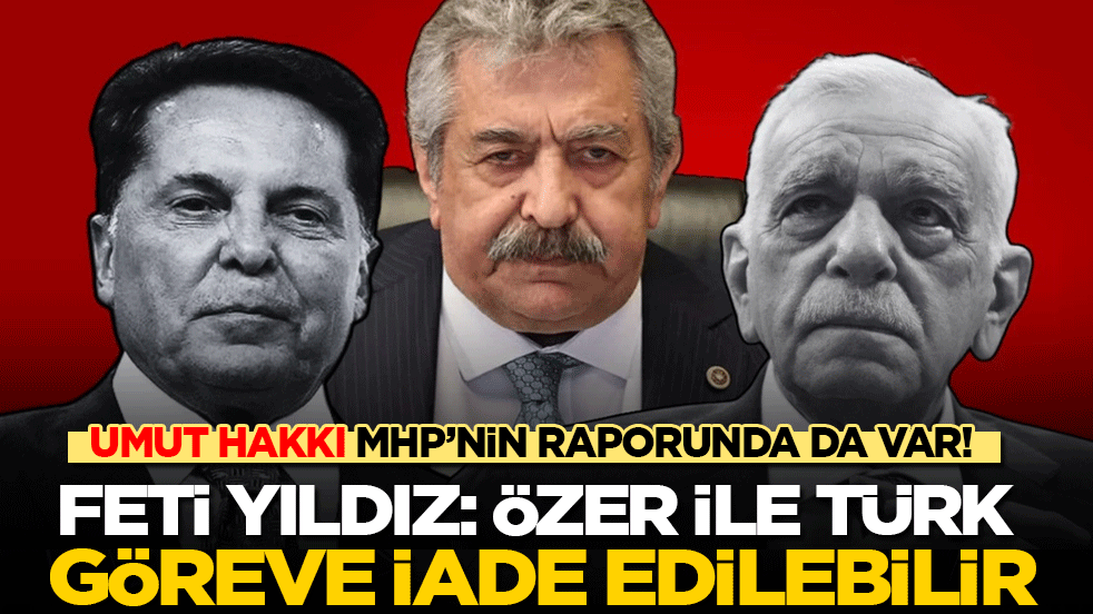 Feti Yıldız: Ahmet Türk ile Ahmet Özer görevlerine iade edilebilir