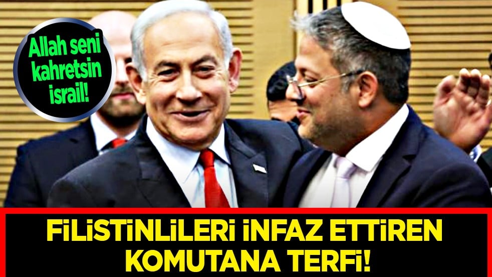 Filistinlileri infaz ettiren komutana terfi: Ahlaksız Katil sürüsü bunu da yaptı... Alçaklar!