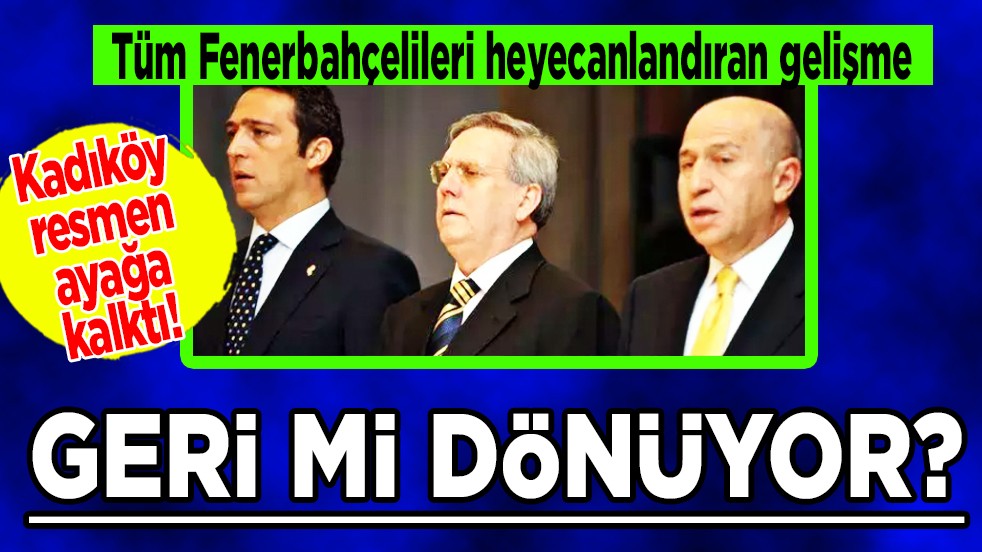 Flaş gelişme: Önce Barselona detayı sonra ise Şükrü Saraçoğlu ayrıntısı! Tüm gözler artık Kadıköy'de...