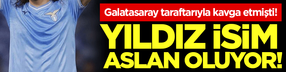 Galatasaray taraftarıyla kavga etmişti: Yıldız isim aslan oluyor!