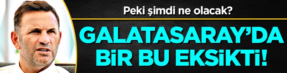 Galatasaray'da Singo depremi! Bir bu eksikti işte şimdi...