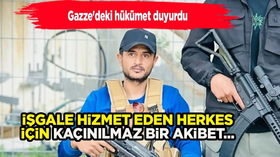 Gazze'deki hükümet: Ebu Şebab’ın ölümü İsrail'le işbirliği yapan herkes için kaçınılmaz bir akıbeti 