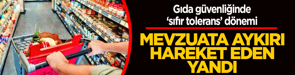 Gıda güvenliğinde ‘sıfır tolerans’ dönemi: Kamera ve izin belgesi zorunlu olacak! Mevzuata aykırı hareket eden yandı