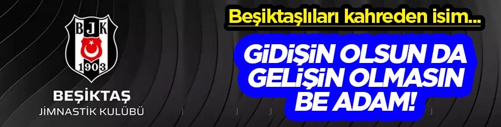 Gidişin olsun da gelişin olmasın be adam! Beşiktaş bir çöpten daha kurtuluyor... 
