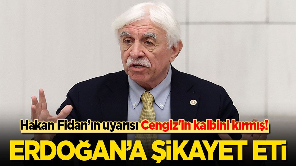 Hakan Fidan’ın uyarısı Cengiz Çandar'ın kalbini kırmış! Cumhurbaşkanı Erdoğan'a şikayet etti