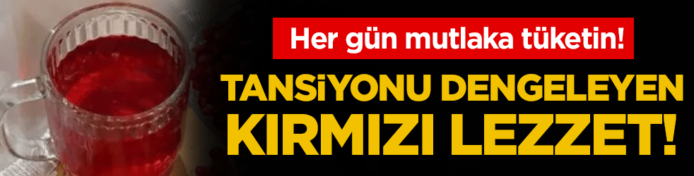 Her gün mutlaka tüketin: İşte tansiyonu dengeleyen lezzet!