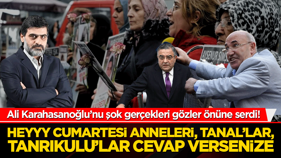 Heyyy Cumartesi Anneleri.. Tanal’lar, Tanrıkulu’lar. Cevap versenize.