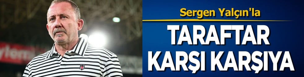 Hiç hesapta yoktu: Beşiktaş taraftarından istifa tezahüratı! Sergen Yalçın'la taraftar karşı karşıya! İstifa istediler