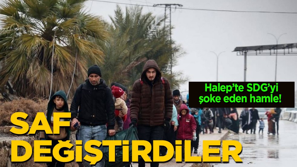 Hükümet güçlerine karşı katılmak istemedi : Halep’te SDG’ye hamle! Apar topar Saf değiştirdiler! Ortalık karıştı