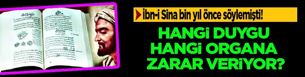İbn-i Sina'dan bin yıllık doğal öneriler! Hangi duygu hangi organa zarar veriyor? 