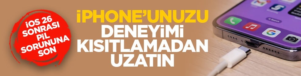 iOS 26 sonrası pil sorununa son: iPhone’unuzu deneyimi kısıtlamadan uzatın