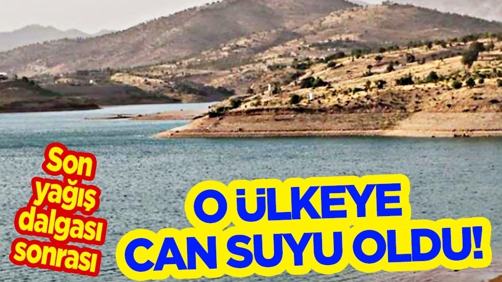 Irak'taki son yağış dalgası sonrası Duhok barajlarının su seviyesi arttı! 500 bin metreküplük su artışı yaşandı