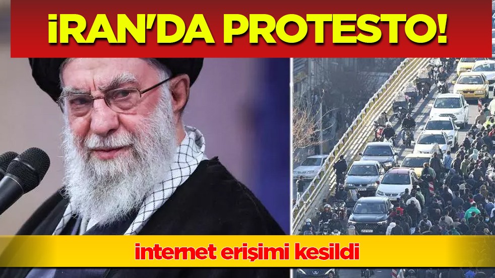 İran'da protesto! İran'dan güvenlik güçlerine talimat! Çalışma günlerce sürecek: İnternet erişimi kesildi
