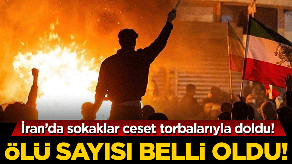 İran'da sokaklar ceset torbalarıyla doldu: Ölü sayısı belli oldu!