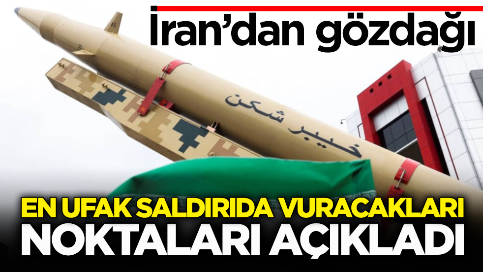 İran’dan gözdağı! En ufak saldırıda vuracakları noktaları açıkladı