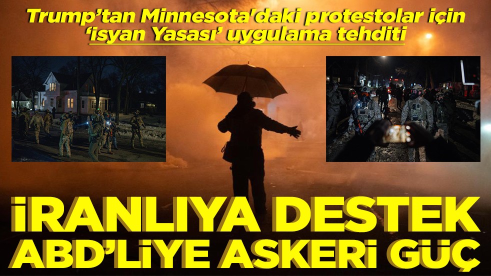 İranlıya destek ABD'liye askeri güç