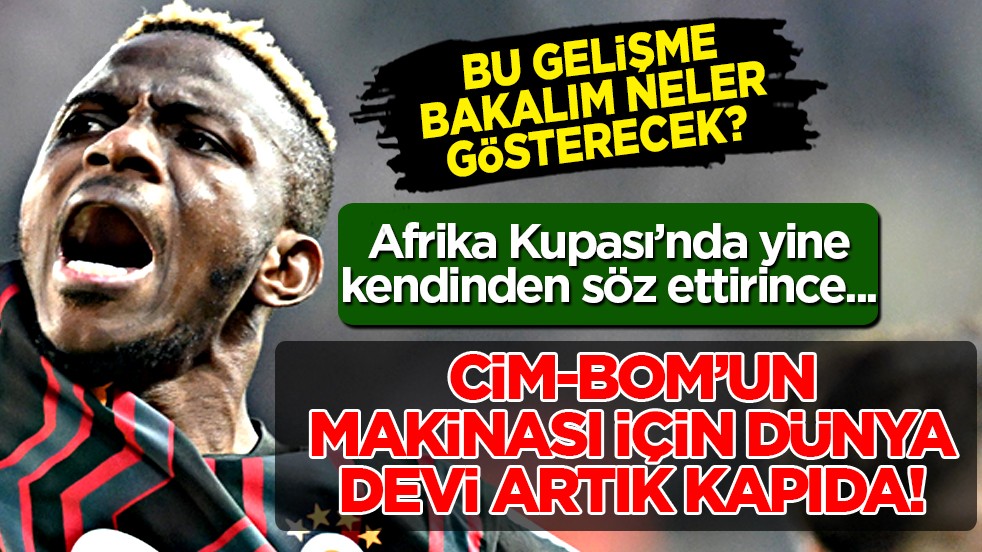 İspanyollar'dan sürpriz harekat: Osimhen'i nasıl alacaklar sorusu akıllarda artık...