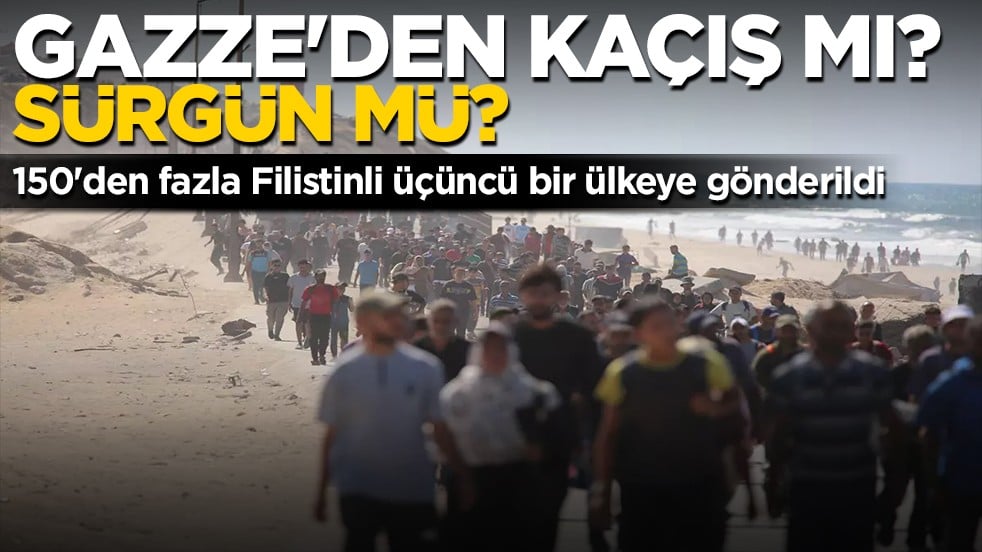İsrail ordusu 150'den fazla Filistinliyi Gazze'den üçüncü bir ülkeye gönderdiğini itiraf etti