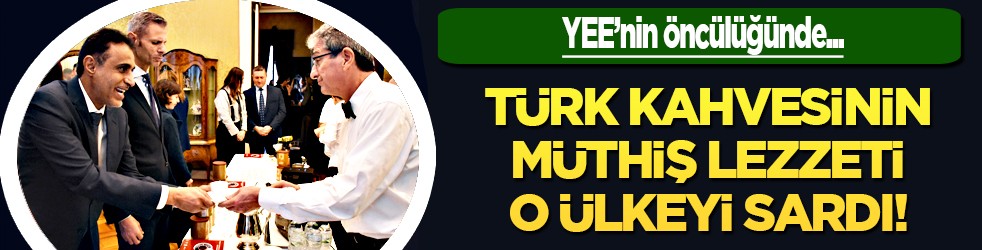 İtalya'da Türk kahvesi tanıtıldı