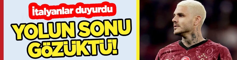 İtalyanlar duyurdu! Artık yolun sonu gözüktü! Bir dönem kapanmak üzere...