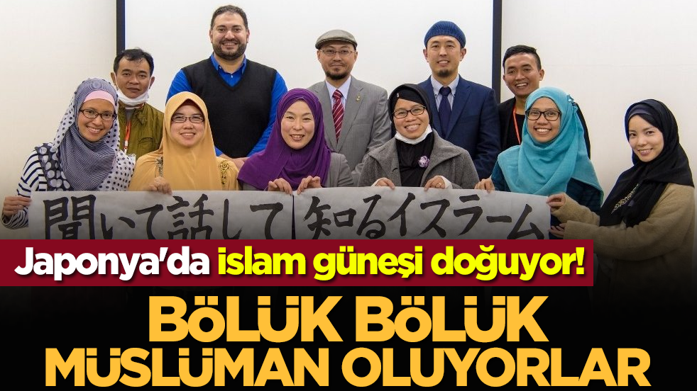 Japonya'da İslam güneşi doğuyor! Bölük bölük Müslüman oluyorlar