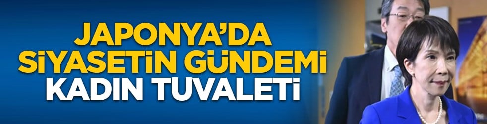 Japonya’da siyasetin gündemi kadın tuvaleti