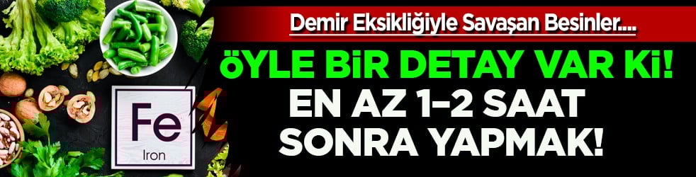 Kahve çay tüketimi: Demir eksikliğinden kurtulmanın doğal yolu! Bunlar kapış kapış satın alındı