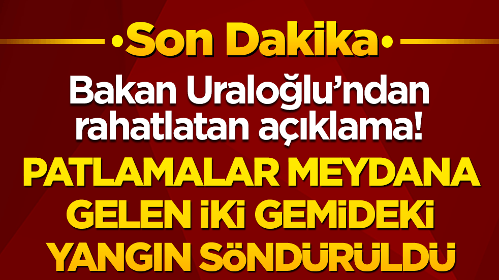 Kaıros gemisindeki panik son buldu! Bakanlıktan yangınla ilgili rahatlatan açıklama