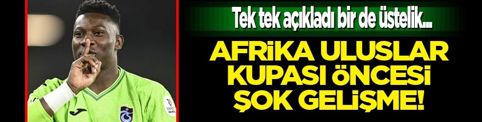 Kamerun Milli Takımı teknik heyetinden şok çıkış! Resmen kaos ortamı Kupa öncesi...